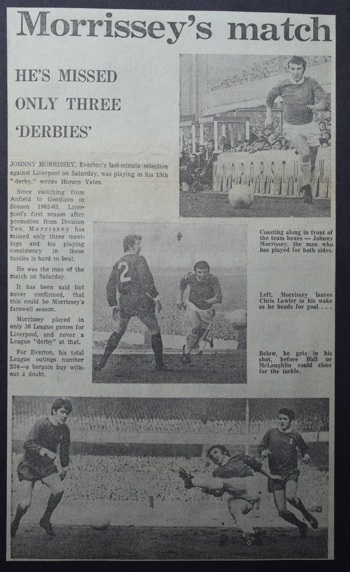 Morrissey's match - 20 February 1971